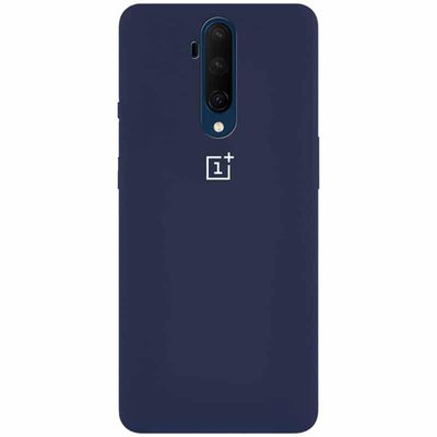 Чехол Silicone Cover для OnePlus 7T Pro Синий / Dark Blue 38103