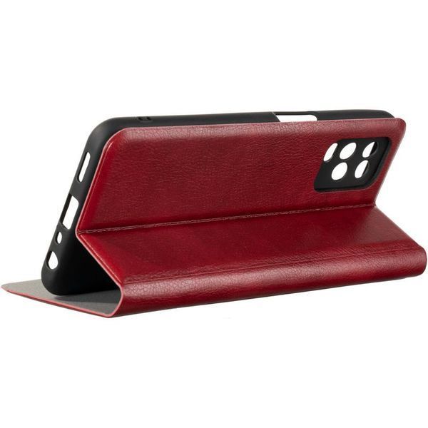 Чохол-книжка Leather Delius New для Oppo A54 Red 59385