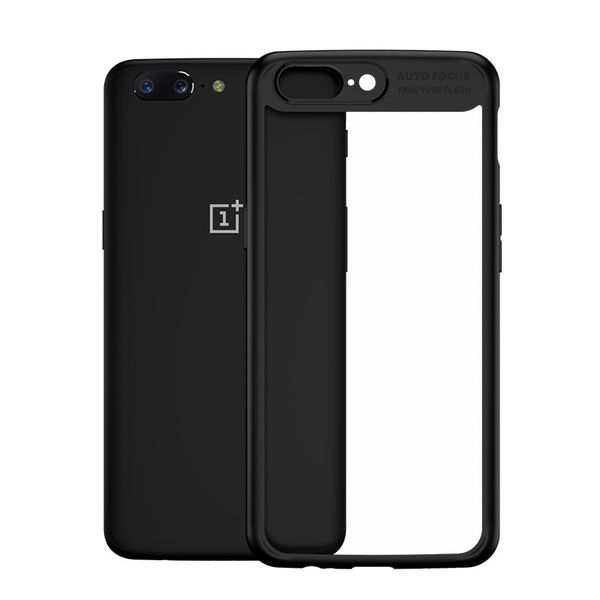 Чохол Ipaky Hard Series для OnePlus 5 Прозорий / Чорний 44253