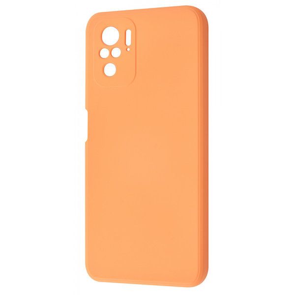 Чехол WAVE Colorful с микрофиброй для Xiaomi Redmi Note 10 / Note 10s / Poco M5s Peach 54492