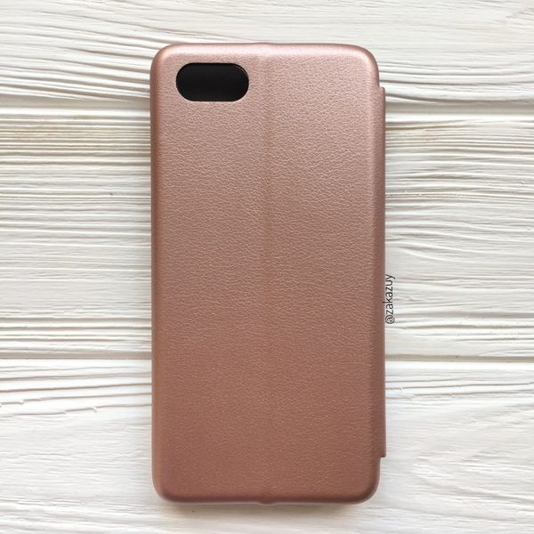 Чехол-книжка Class для Xiaomi Redmi 6А Rose Gold 32200