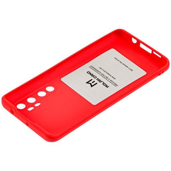 Чехол Molan Cano Smooth для Xiaomi Mi Note 10 Lite Красный 45470