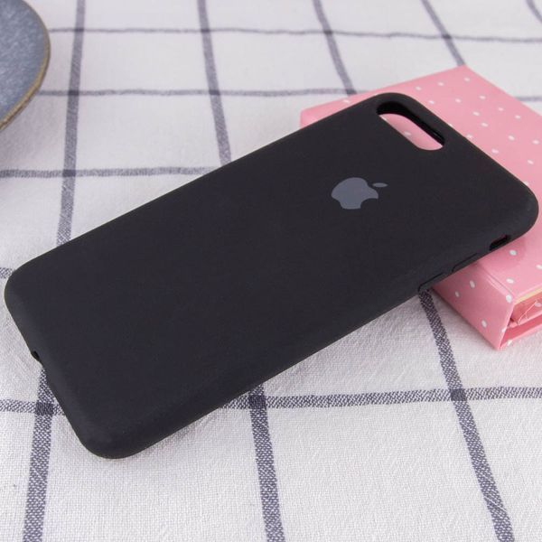 Чехол Silicone Case для Iphone 7 Plus / 8 Plus Черный / Black 70383