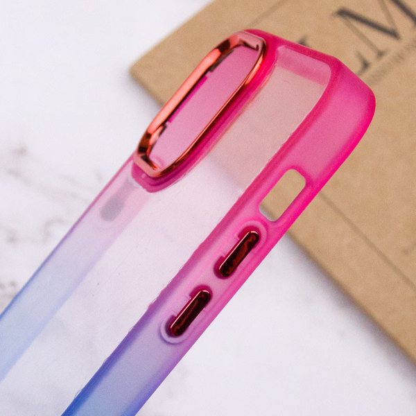 Чехол Fresh Sip Series для Iphone 11 Синий / Розовый 66675