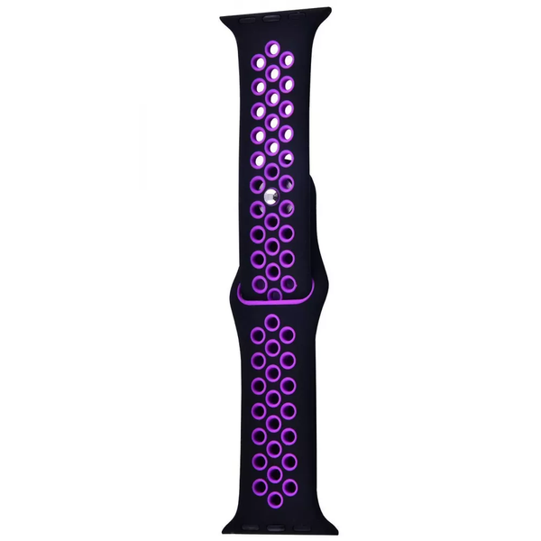 Ремінець Silicone Sport Nike для Apple Watch 38/40/SE 40/41 mm Pink sand / White 69190