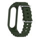 Ремінець Ocean Band для Xiaomi Mi Band 8/9/10 Dark Olive