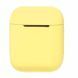 Чехол Generation Without Hook Case для Apple Airpods Yellow 38932 1