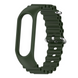 Ремінець Ocean Band для Xiaomi Mi Band 8/9/10 Dark Olive