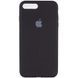 Чехол Silicone Case для Iphone 7 Plus / 8 Plus Черный / Black 70383 1