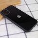 Чохол TPU+Glass GLOSSY Logo Сamera для Iphone 11 Чорний 50650 2