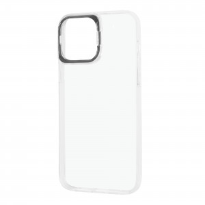 Чехол Apex Capsule для Iphone 12 / 12 Pro Прозрачный / Black 69549