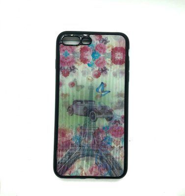 Чехол с переливным эффектом для Iphone 7 Plus / 8 Plus Париж 36257