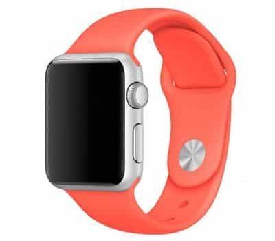 Ремешок Silicone для Apple Watch 42/44/45/49 mm Orange 40045