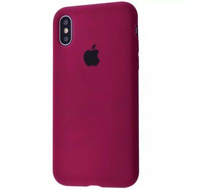 Чехол Silicone Case 360 для Iphone X / XS Marsala 57270