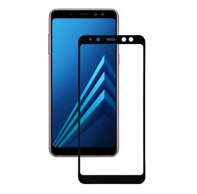 Защитное стекло 6D Full для Samsung Galaxy A8 2018 A530 Black 43491