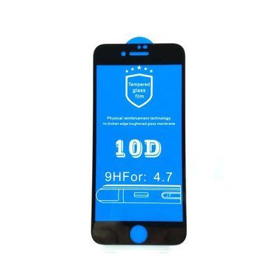 Захисне скло 10D Full для Iphone 7 / 8 / SE 2020 Black 36474