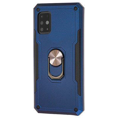 Протиударний чохол SG Magnet Ring для Samsung Galaxy A51 Темно-синій 38987