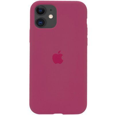 Чохол Silicone Case для Iphone 11 Червоний / Rose Red 53022