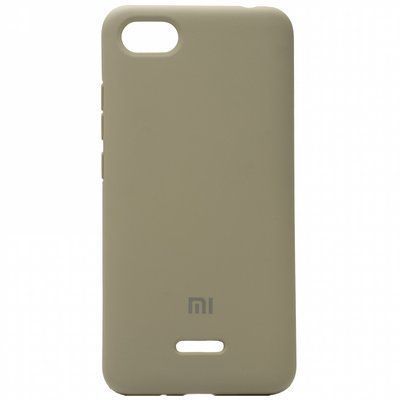 Чехол Silicone Cover для Xiaomi Redmi 6A Серый 35082