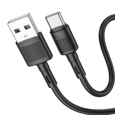 Кабель Hoco X83 USB для Type-C 3A 1м Black 84218
