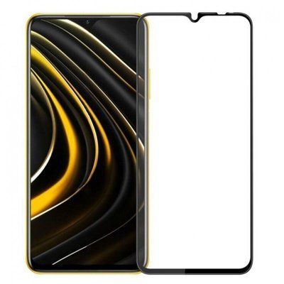 Защитное стекло Goldish Full 9H для Xiaomi Redmi 9 / 9T / Poco M3 Black 56332