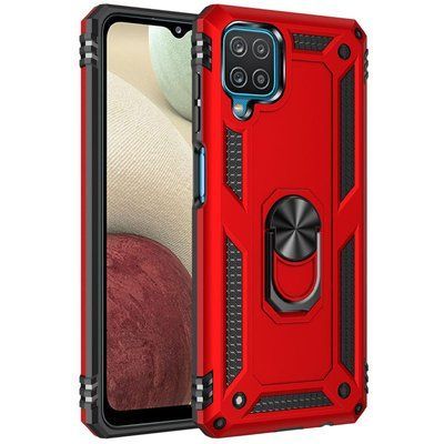 Протиударний чохол Serg Magnet Ring для Samsung Galaxy A22 / M32 / M22 Червоний 59021