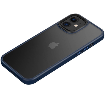 Чехол Metal Buttons для Iphone 11 Pro Max Синий 63412