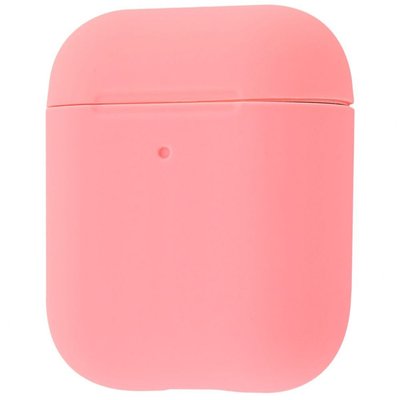 Чехол Silicone Slim для Apple Airpods 2 Pink 43362