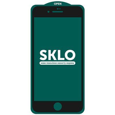 Защитное стекло Perfect SKLO для Iphone 7 Plus / 8 Plus Black 43033