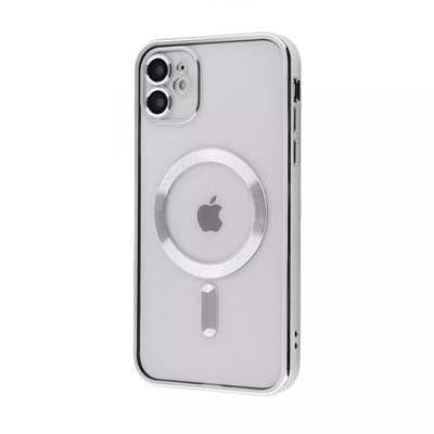 Чохол Metal Matte MagSafe для Iphone 11 Silver 84622