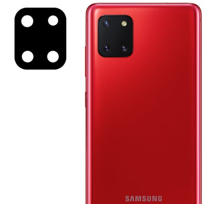 Защитное стекло 0.18mm на камеру для Samsung Galaxy Note 10 Lite Black 40511