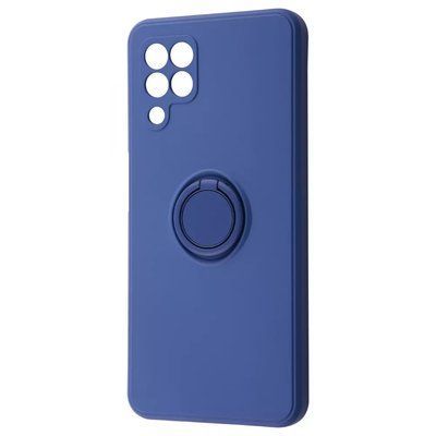 Чехол WAVE Light Color Magnet Ring для Samsung Galaxy A22 / M32 / M22 Blue 56810
