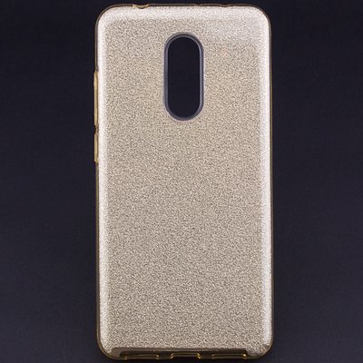 Чехол с блестками Shine для Xiaomi Redmi 5 Золотой 30045