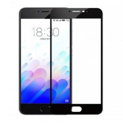 Захисне скло Full Cover для Meizu Pro 6 Plus Black 419