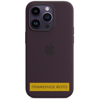 Чохол Silicone Case для Iphone 16 Plus Фіолетовий / Elderberry