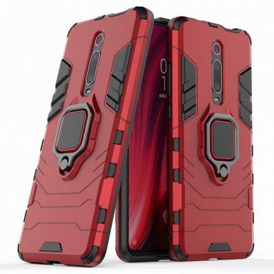Противоударный чехол Transforme Ring для Xiaomi Redmi K20 / K20 Pro / Mi9T / Mi9T Pro Красный 34503