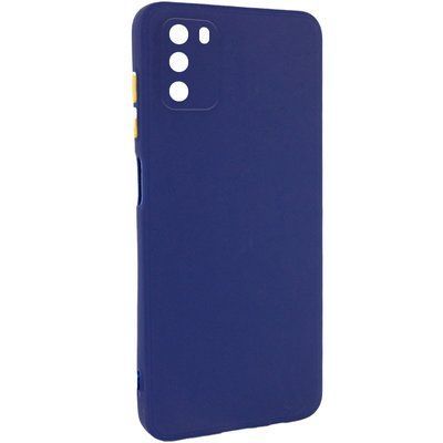 Чохол Square Full Camera для Xiaomi Poco M3 Синій 59645
