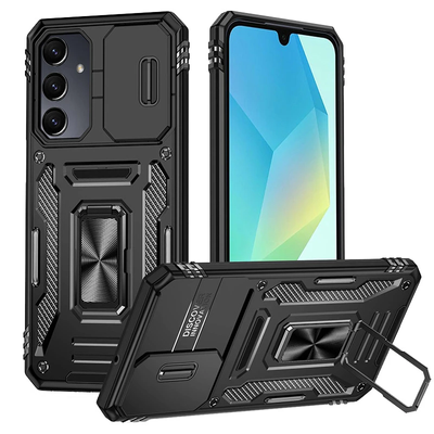 Протиударний чохол Camsh Army Ring Samsung Galaxy A36 / A56 Black