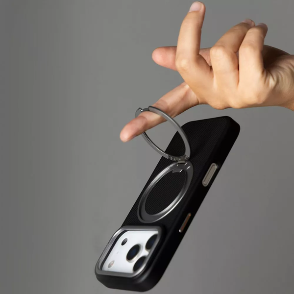 Чохол Proove Reinforce Magnetic Ring для Iphone 16 Pro Black