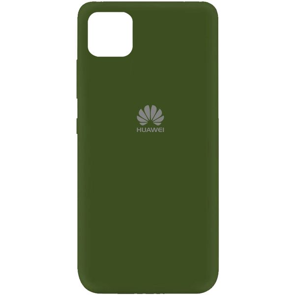 Чехол Silicone Cover A для Huawei Y5P Зеленый / Forest green 42954