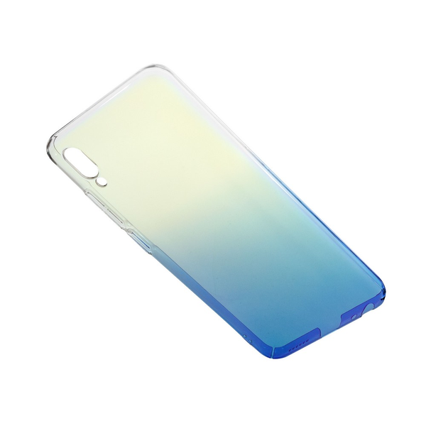 Защитный чехол CoWay Gradient для Vivo Y91C Прозрачный / Синий 68128