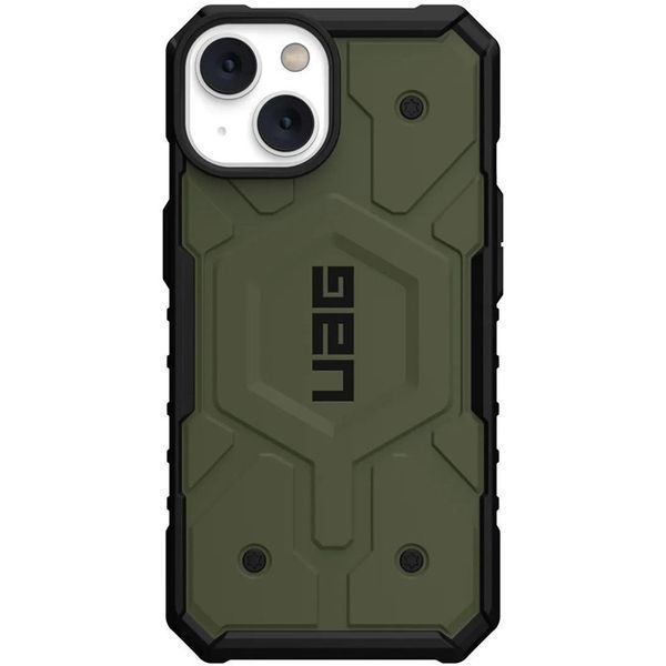 Протиударний чохол UAG Pathfinder MagSafe для Iphone 15 Plus / 14 Plus Зелений 81269
