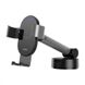 Автотримач для телефона Baseus Simplism Gravity Car Mount With Suction Base Black 52382 2