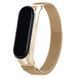 Ремінець Milanese Loop для Xiaomi Mi Band 3/4 Золотий 60155
