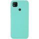 Чохол Silicone Cover NoLogo A Full для Xiaomi Redmi 9C / 10A Бірюзовий / Ocean Blue 46076