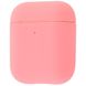 Чехол Silicone Slim для Apple Airpods 2 Pink 43362