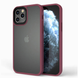 Чехол Metal Buttons для Iphone 13 Pro Бордовый 69038 1