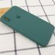 Чохол Silicone Case Square для Iphone X / XS Зелений / Pine green 53336 2