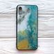 Чохол TPU+Glass Luxury Marble для Samsung Galaxy A70 2019 A705 Голуб 34093 1