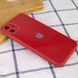 Чохол TPU+Glass GLOSSY Logo Сamera для Iphone 11 Червоний 50651 2